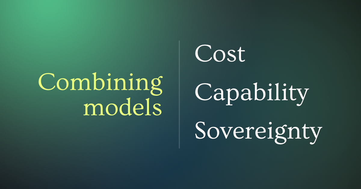 Five architectural patterns for multi-model AI stacks